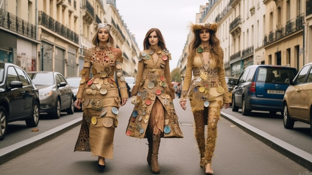 paris fashion week spring street style sustainable fashion statements